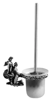 Ершик для унитаза серебро Art&Max Romantic AM-0811-T