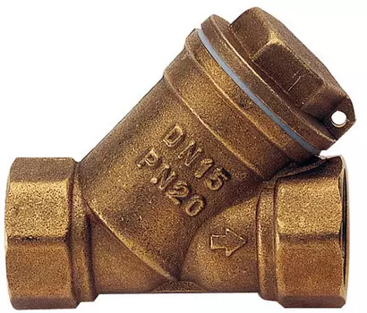 Фильтр сетчатый косой 1/2", 400 мкм Remer 38912RR