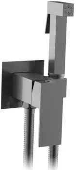 Гигиенический душ AltroBagno Beni aggiuntivi BM 060121 GrMt со смесителем, оружейная сталь