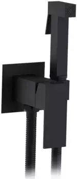 Гигиенический душ AltroBagno Beni aggiuntivi BM 060122 NeOp со смесителем, черный матовый