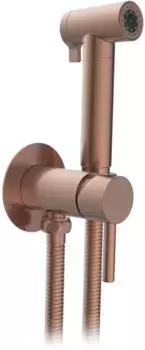 Гигиенический душ AltroBagno Beni aggiuntivi BM 060123 RaSp со смесителем, медь матовая