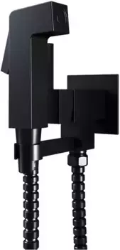 Гигиенический душ Paini Bella BLPZ442 со смесителем, черный матовый