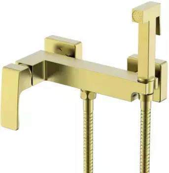 Гигиенический душ Raglo R01.51.03 со смесителем, золотой матовый