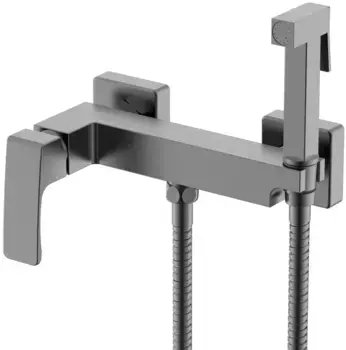 Гигиенический душ Raglo R01.51.09 со смесителем, графит матовый