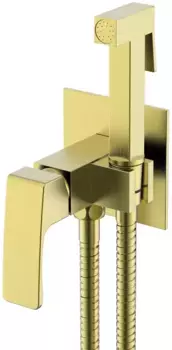 Гигиенический душ Raglo R01.52.03 со смесителем, золотой матовый