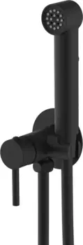 Гигиенический душ Splenka S99.52.06 со смесителем, черный матовый