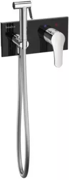 Гигиенический душ Teska Elsa BTK6420B со смесителем, хром/черный