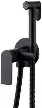 Гигиенический душ Abber Weiss Insel AF8025B со смесителем, черный матовый
