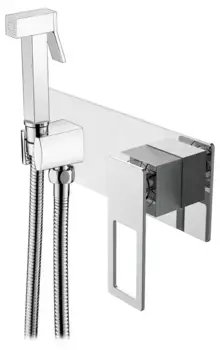 Гигиенический душ Boheme Q 147-CRCR со смесителем, хром