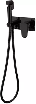 Гигиенический душ Boheme Spectre 457-B со смесителем, черный матовый