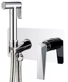 Гигиенический душ Boheme Venturo 377 со смесителем, хром