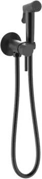 Гигиенический душ Bravat D9151BW-ENG со смесителем, черный матовый