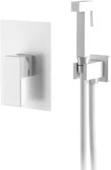 Гигиенический душ D&K Bayern.Liszt DA1515008 со смесителем, белый матовый