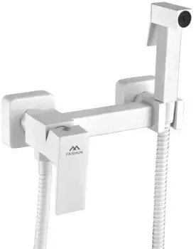 Гигиенический душ Fashun A57504-8 со смесителем, белый