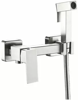 Гигиенический душ Haiba HB5521 со смесителем, нержавеющая сталь