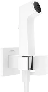 Гигиенический душ Hansgrohe Bidette 1jet E 29233700 со смесителем, белый матовый