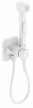 Гигиенический душ IDDIS Axes 004WTS0i08 со смесителем, белый матовый