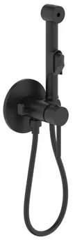 Гигиенический душ IDDIS Spring 003BLR0i08 со смесителем, черный матовый