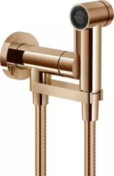 Гигиенический душ Nobili AV00600RCP со смесителем, красное золото