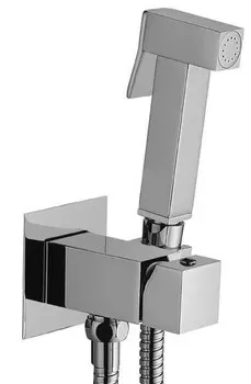 Гигиенический душ Paffoni Tweet Square Mix ZDUP112CR со смесителем, хром