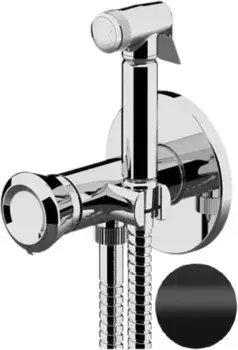 Гигиенический душ Remer Element ET65NO со смесителем, черный матовый