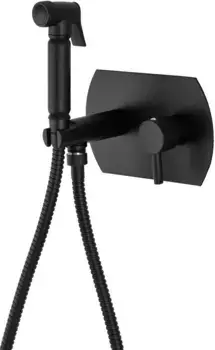 Гигиенический душ Remer Minimal N60NO со смесителем, черный матовый