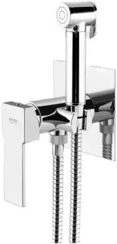 Гигиенический душ Remer Qubika Q65W со смесителем, хром