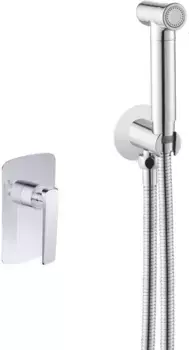 Гигиенический душ Rose R1305 со смесителем, хром