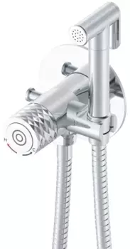 Гигиенический душ Rose R225 со смесителем, хром