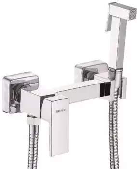 Гигиенический душ Shevanik S137 со смесителем, хром