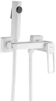 Гигиенический душ Shevanik S6805C-1 со смесителем, белый