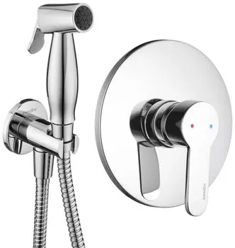 Гигиенический душ Swedbe Platta 5525 со смесителем, хром