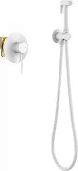 Гигиенический душ Timo Saona 2389/16SM со смесителем, белый матовый