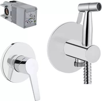 Гигиенический душ VitrA Hygienic A49271EXP со смесителем, хром