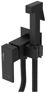 Гигиенический душ WasserKRAFT A71638 со смесителем, черный матовый