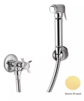 Гигиенический набор золото 24 карат, ручка золото 24 карат Cezares Lord LORD-KS-03/24