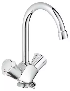 Grohe Costa L 21337001 Смеситель для раковины, цепочка, высокий излив