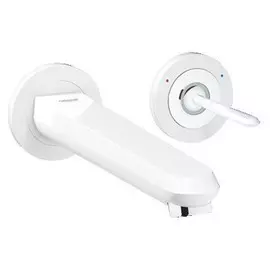 Grohe Eurodisc Joy 19969LS0 Смеситель для раковины на 2 отверстия (Белая луна)