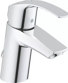 Смеситель для раковины с цепочкой CoolStart Grohe Eurosmart New 23372002