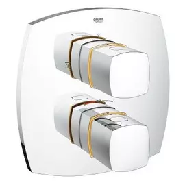 Grohe Grandera 19948IG0 Термостат для ванны со встроенным переключателем на 2 положения (хром/золотой)