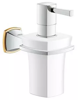 Grohe Grandera 40627IG0 Держатель с керамическим дозатором жидкого мыла