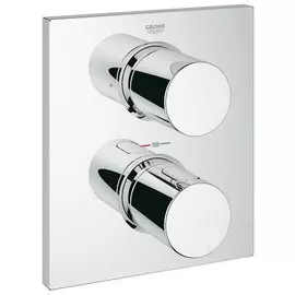 Grohe Grohtherm F 27618000 Комплект верхней монтажной части для встроенного термостата с переключателем на 2 положения