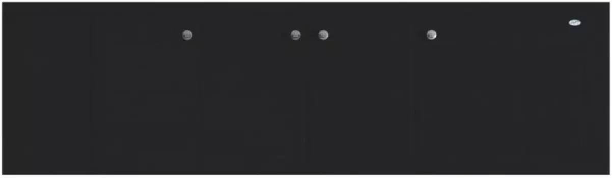 Экран под ванну 150x54 см черный глянец Bellezza 4650020000045