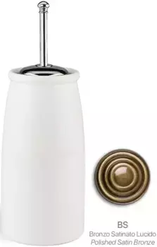 Ёршик Stil Haus Idra I12A(25-BI) напольный, бронза/белый