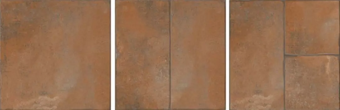 Каменный остров коричневый 30x30 керамический гранит