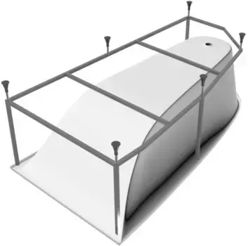 Каркас для ванны 150x90 см Vayer GL000013023