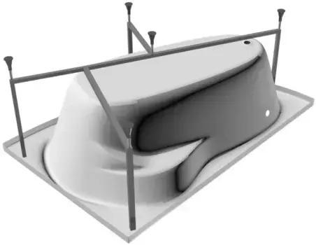 Каркас для ванны 170x100 Relisan Adara GL000014101