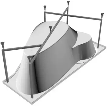 Каркас для ванны 170x90 Relisan Isabella GL000011155