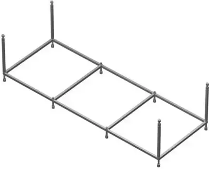 Каркас для ванны 179,5x75 AM.PM Spirit W72A-180-080W-R2