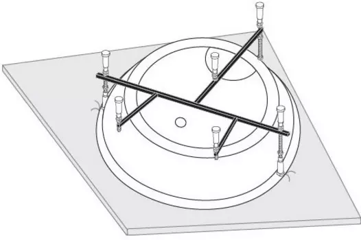 Каркас для ванны 180х180 Vagnerplast Rondo VPK180D